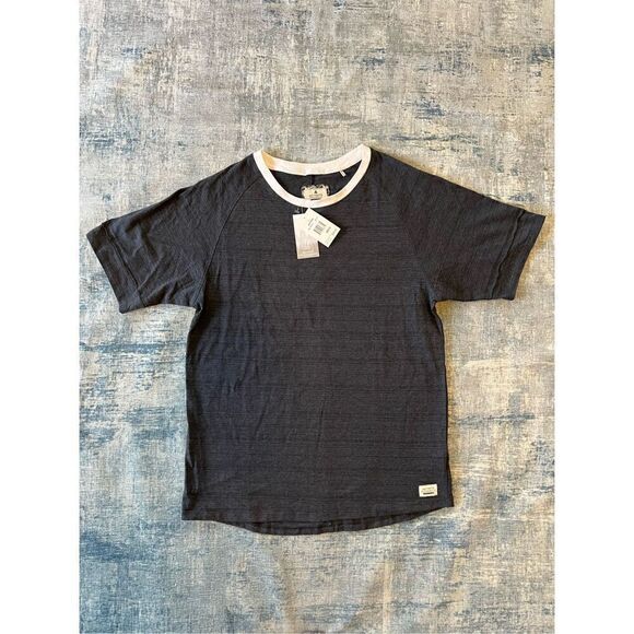 NWT! Astrneme Blue White Short Sleeve Tee Mens Medium - Picture 1 of 6